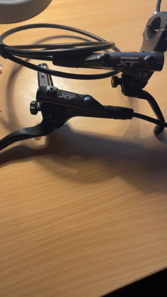 Shimano deore xt remset, Vélos & Vélomoteurs, Enlèvement ou Envoi, Freins, Utilisé, Aluminium