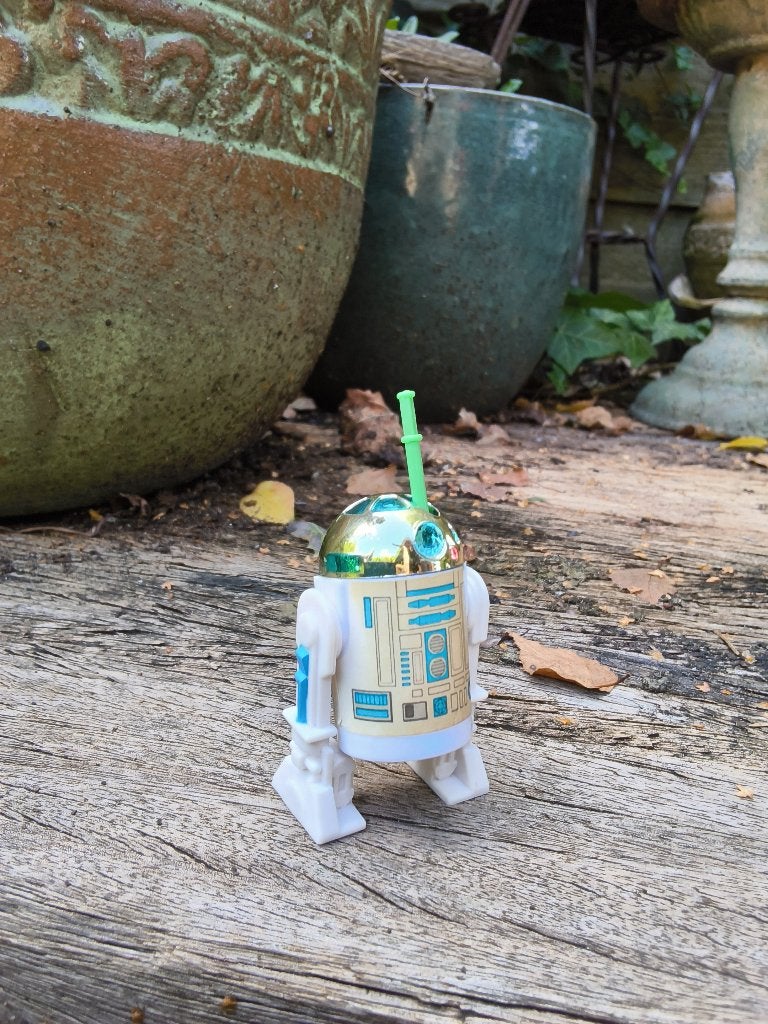Sabre laser escamotable Star Wars : R2-D2 vintage —, Enlèvement ou Envoi, Utilisé, Figurine