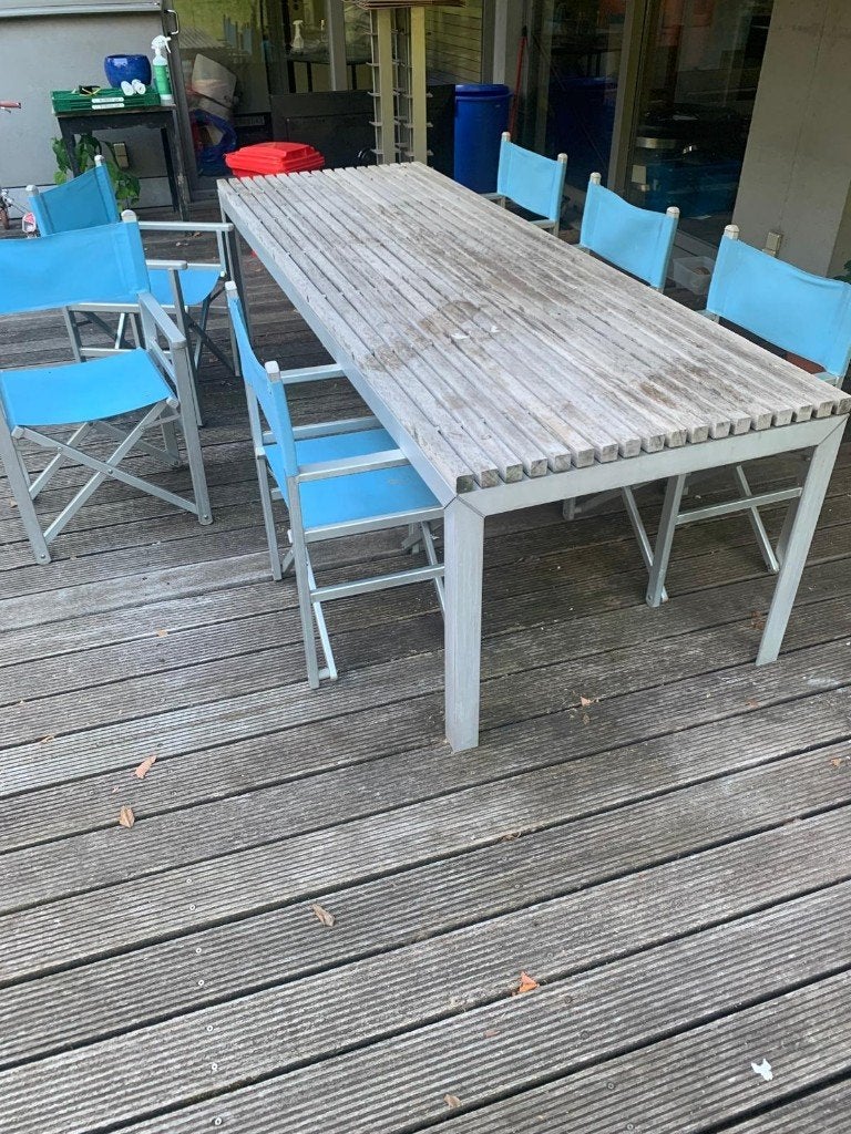 Terrastafel XL design, Enlèvement, Utilisé, Bois