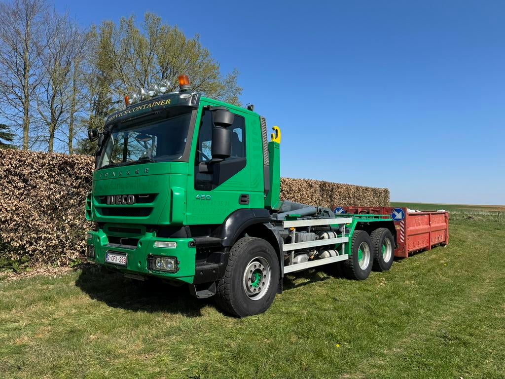Iveco 450 trakker porte container, Achat, Iveco, Diesel, Automatique