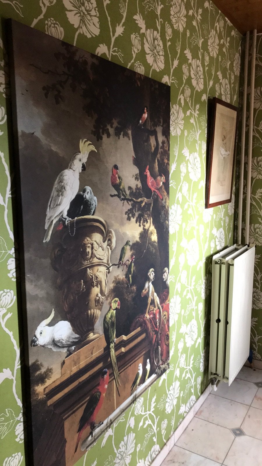 Schilderij op doek gedrukt 100 cm breed en 150 cm hoog, Antiek en Kunst, Ophalen