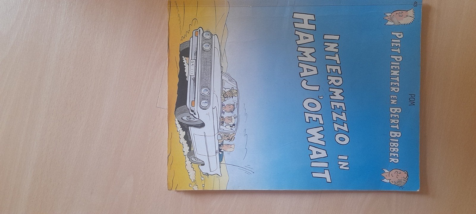piet pienter en bert bibber nr 43, Boeken, Eén stripboek, Ophalen, Gelezen, POM