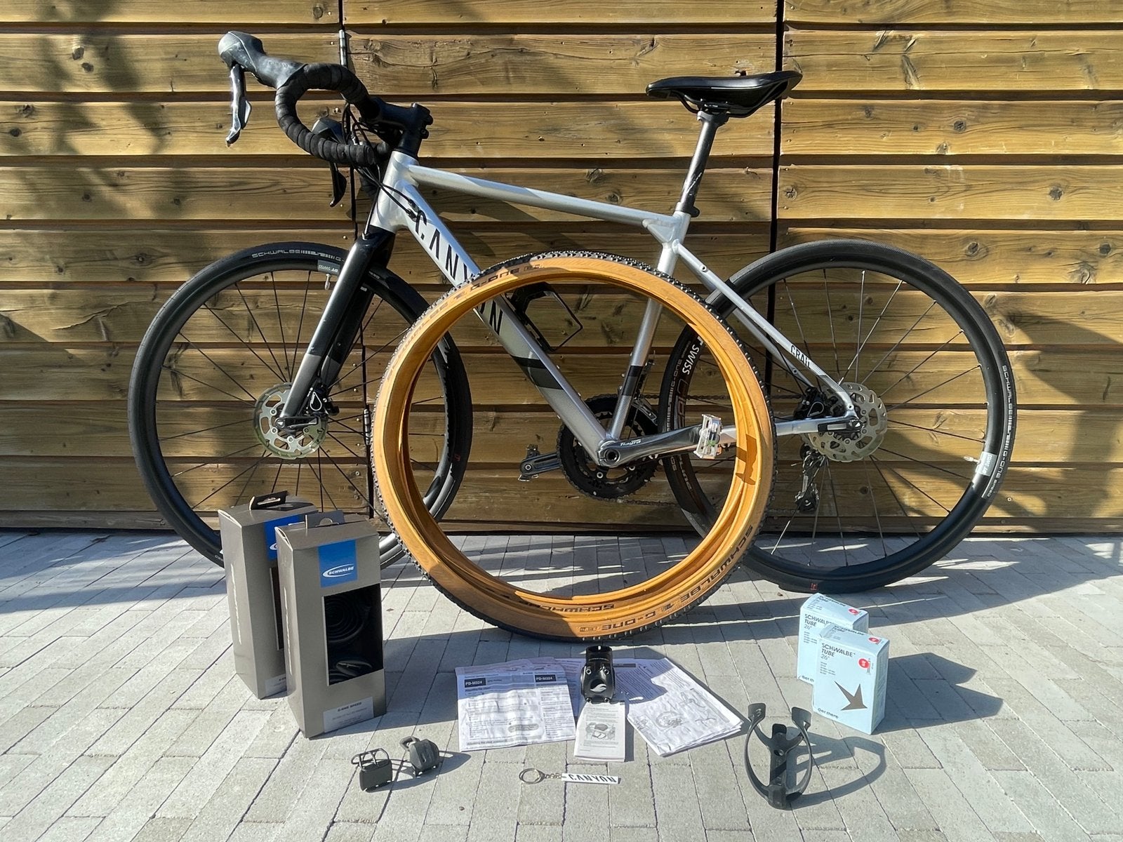 Canyon Grail AL 6.0 XS (veel toebehoren), Fietsen en Brommers, Ophalen, Zo goed als nieuw
