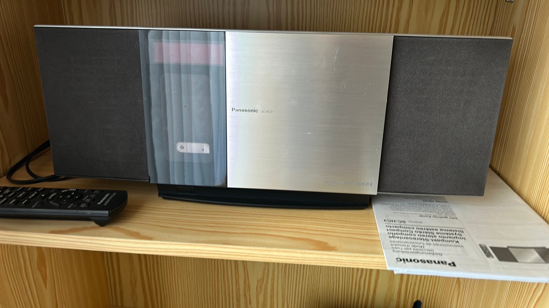 Panasonic sc HC3, Enlèvement ou Envoi, Comme neuf, Radio