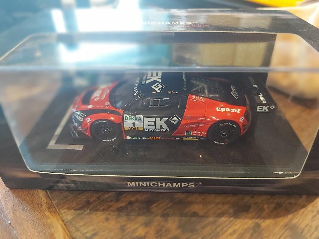 Minichamps AUDI R8 LMS ULTRA ADAC GT Masters 2013 1/43, Enlèvement ou Envoi, Neuf, Voiture, MiniChamps
