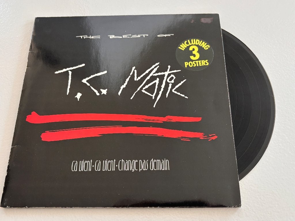 T.C.Matic LP Best of + 3 exclusieve grote TC Matic posters, Ophalen of Verzenden, LP