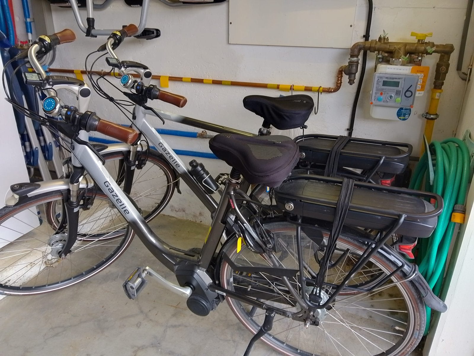 2 elektrische fietsen GAZELLE IMPULSE Zeer goede staat!!!, Fietsen en Brommers, Ophalen, Gebruikt, 51 tot 55 cm, 50 km per accu of meer