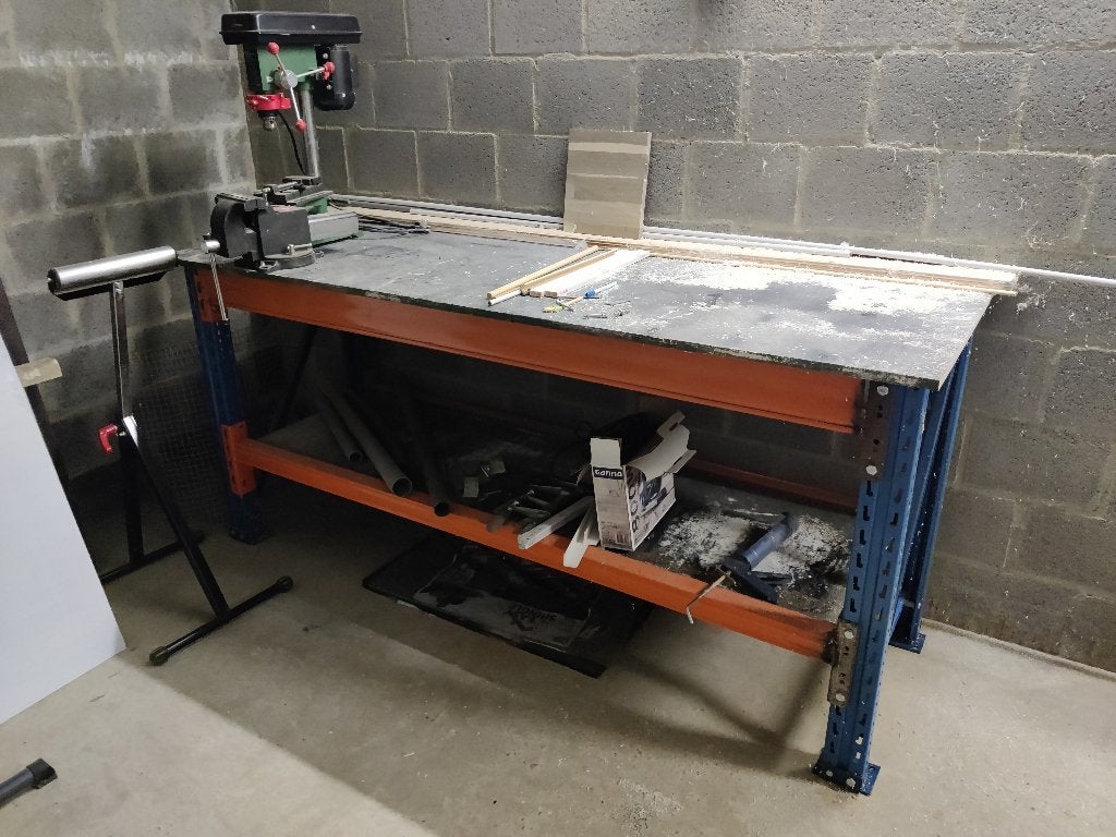Werkbank, Doe-het-zelf en Bouw, Werkbanken, Ophalen, Gebruikt, 70 tot 120 cm