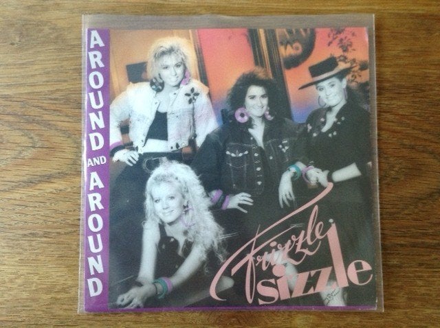 single frizzle sizzle, Enlèvement ou Envoi, 7 inch, Pop, Housse de protection extérieure