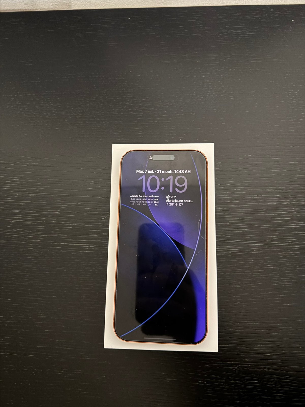 iPhone 17 Pro Max 256 Gb Cosmic Orange à vendre! (état neuf), Télécoms, 256 GB, Autres modèles, Comme neuf, Enlèvement
