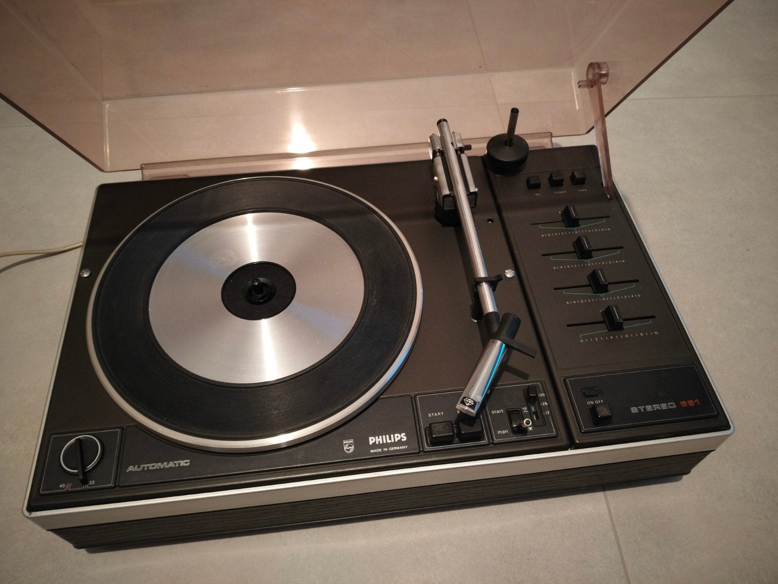 Philips platenspeler Stereo 661, Audio, Tv en Foto, Platenspelers, Ophalen, Platenspeler, Philips