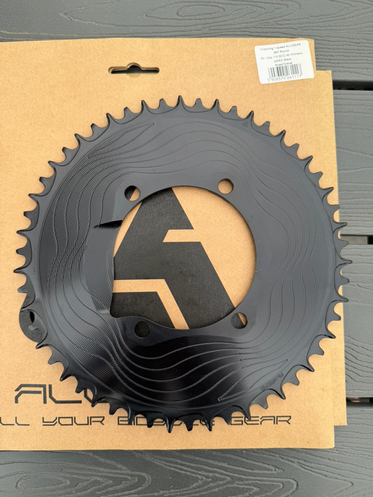 Alugear Tandwiel 54T. Shimano. (NIEUW), Vélos & Vélomoteurs, Neuf, Enlèvement ou Envoi, Autres types, Aluminium