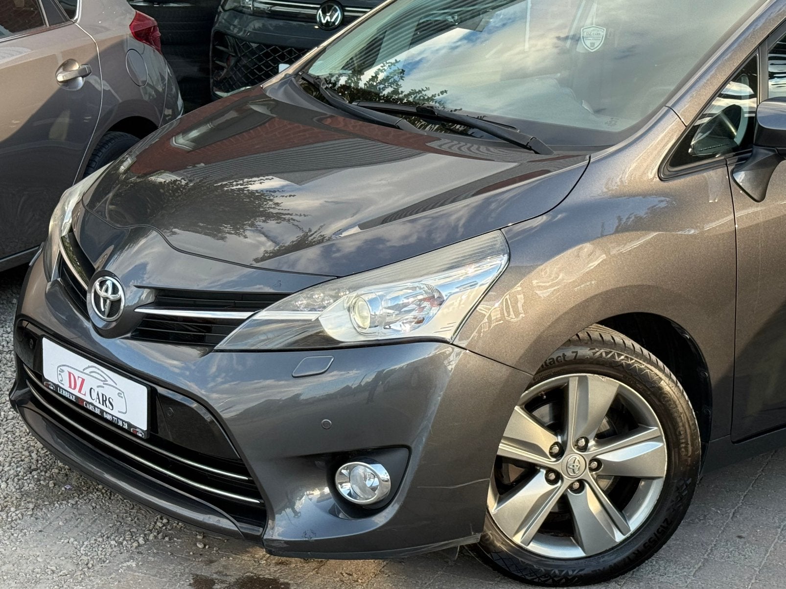 TOYOTA VERSO 1.6D 112PK |NAVI | CAMERA | KEY LESS |PANO DAK, Auto's, Voorwielaandrijving, Monovolume, 1600 cc, Leder en Stof