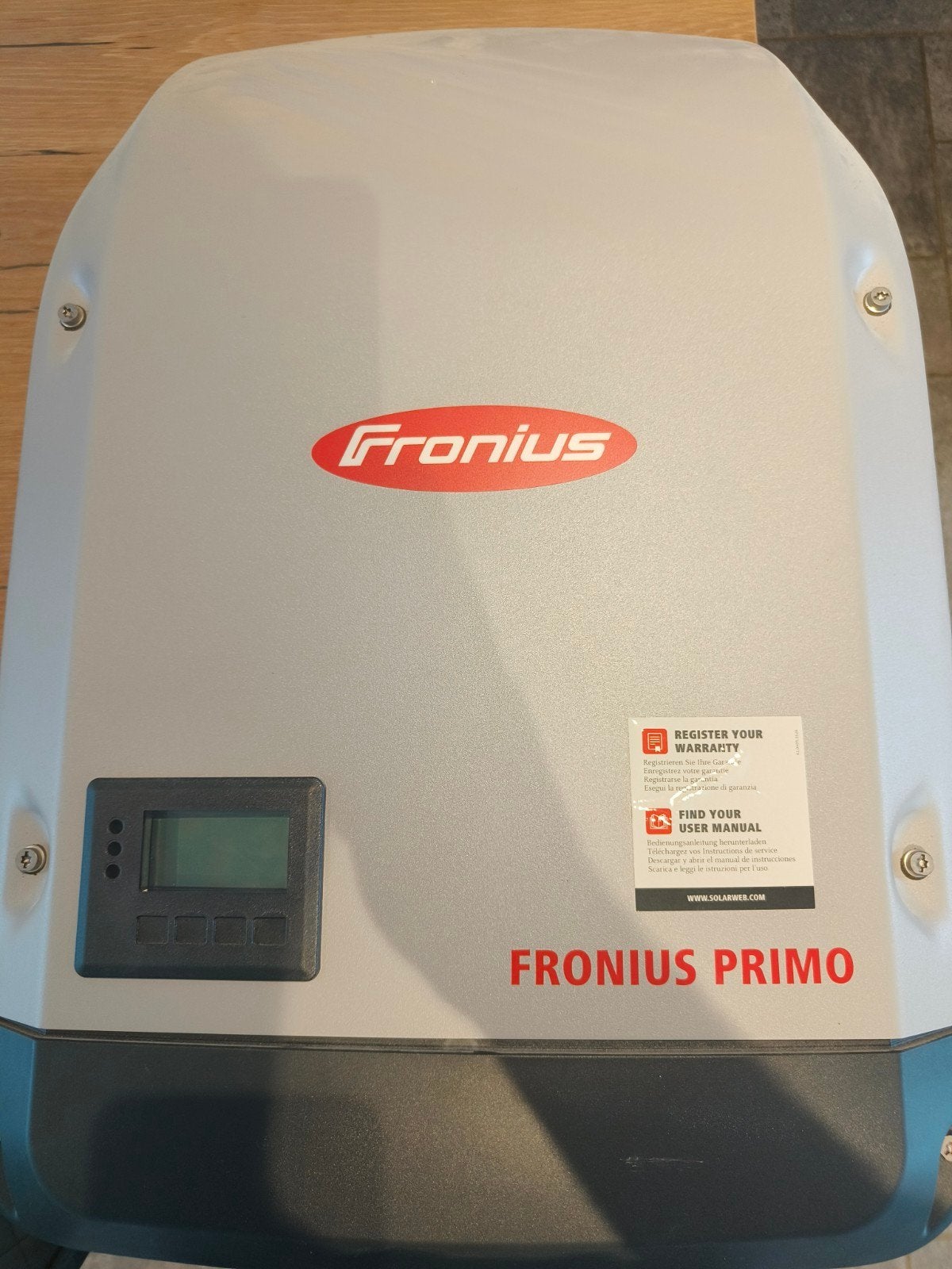 Fronius Primo 5.0-1 zonnepaneelomvormer, Doe-het-zelf en Bouw, Zonnepanelen en Toebehoren, Ophalen, Gebruikt, Overige typen, 200 wattpiek of meer
