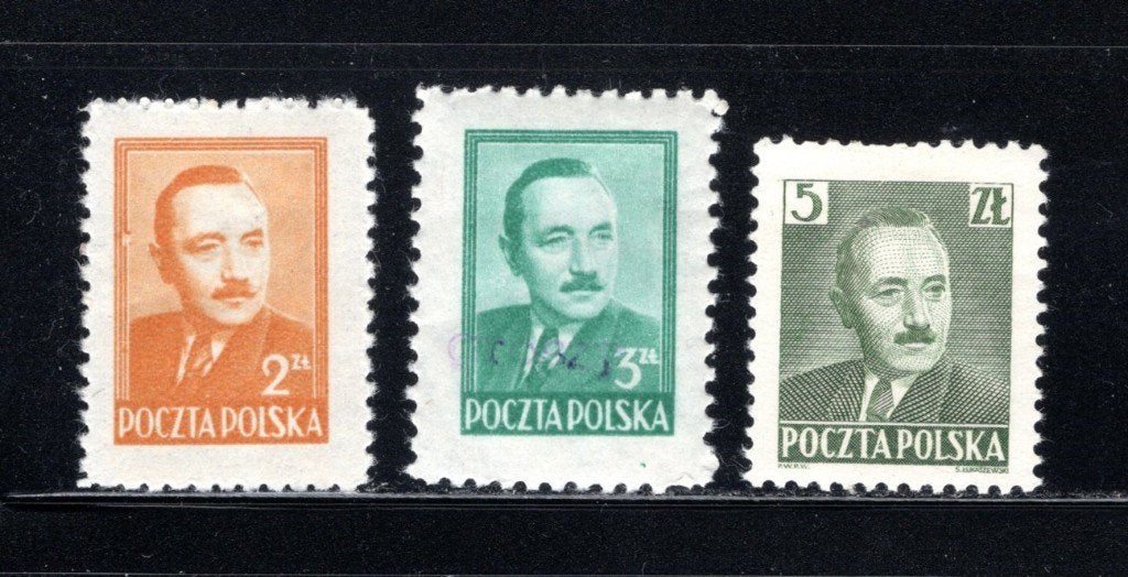 POLEN Lot 1948 MNH, Envoi, Pologne, Non oblitéré