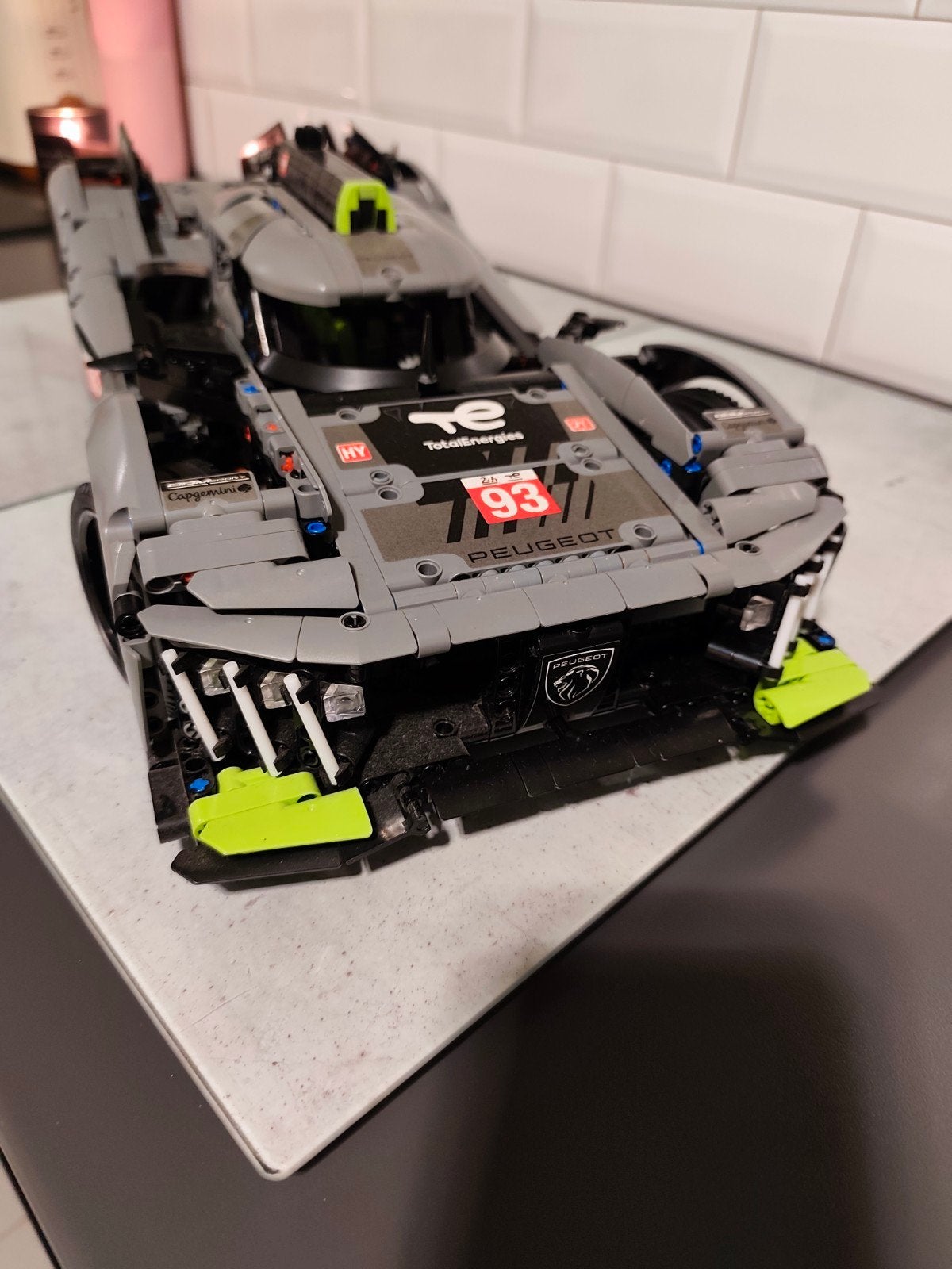 lego peugeot, Ophalen