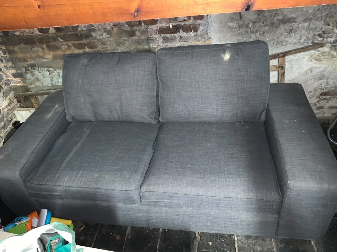 Fauteuil 2 places IKEA, 75 à 100 cm, Enlèvement, Utilisé, Deux personnes