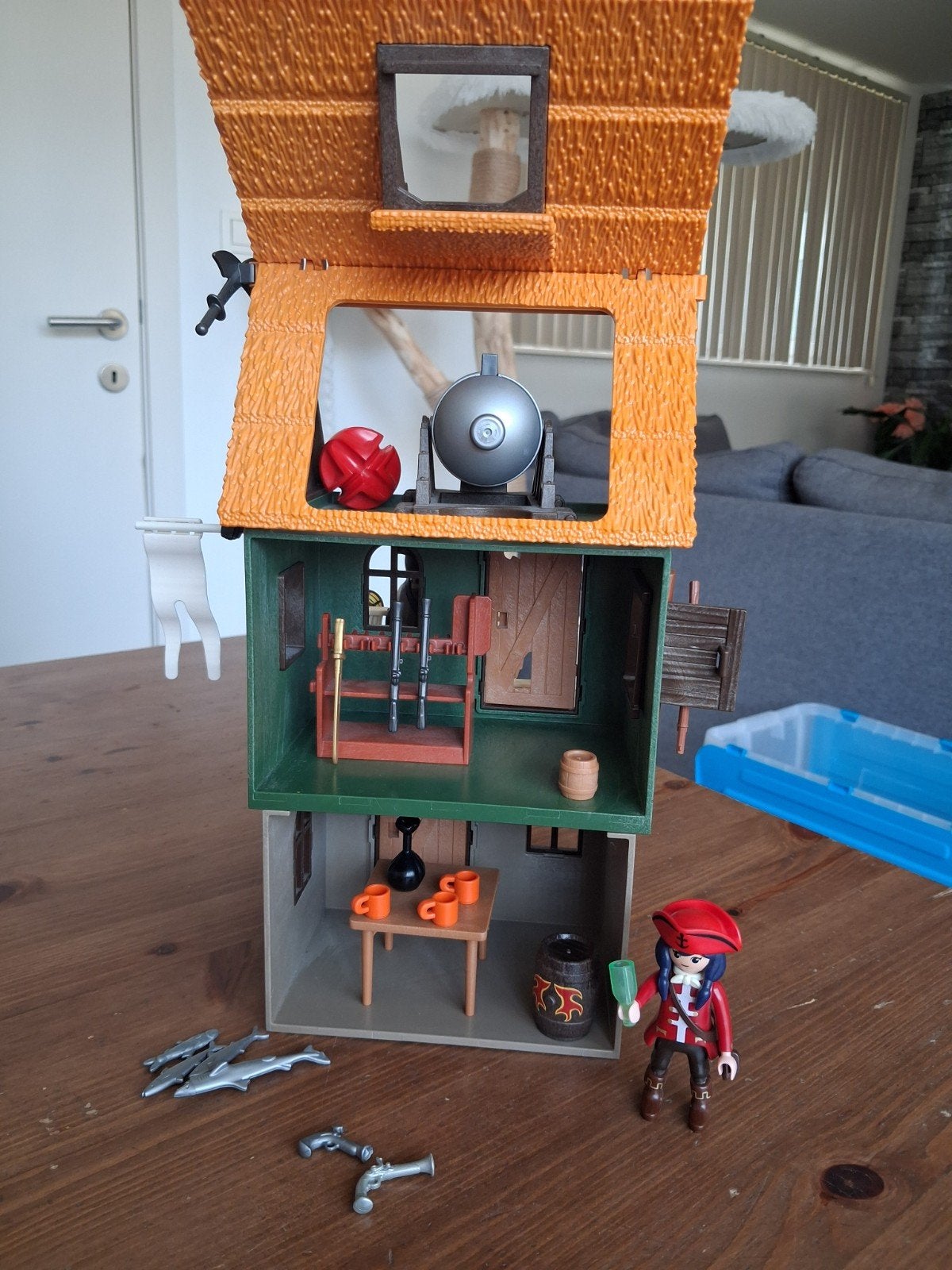 Playmobil, Ophalen