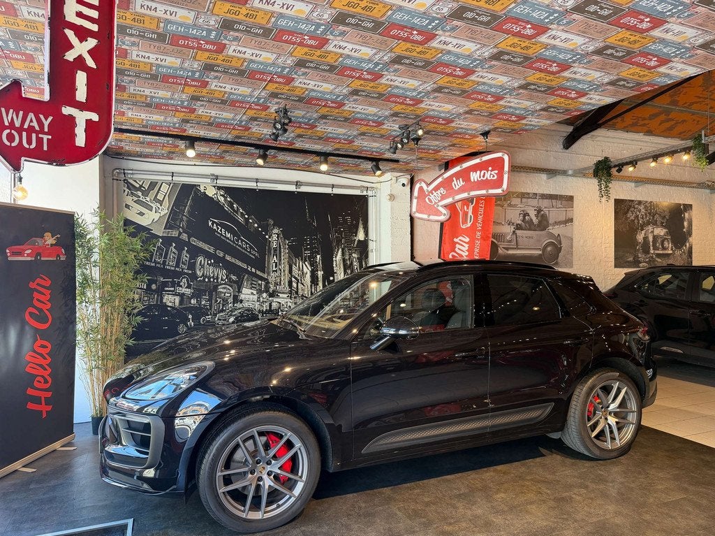 Porsche Macan Macan S 2.9 V6 BiTurbo PDK * PANO * CAM 360 *, Autos, Cuir, Achat, Noir, 5 portes
