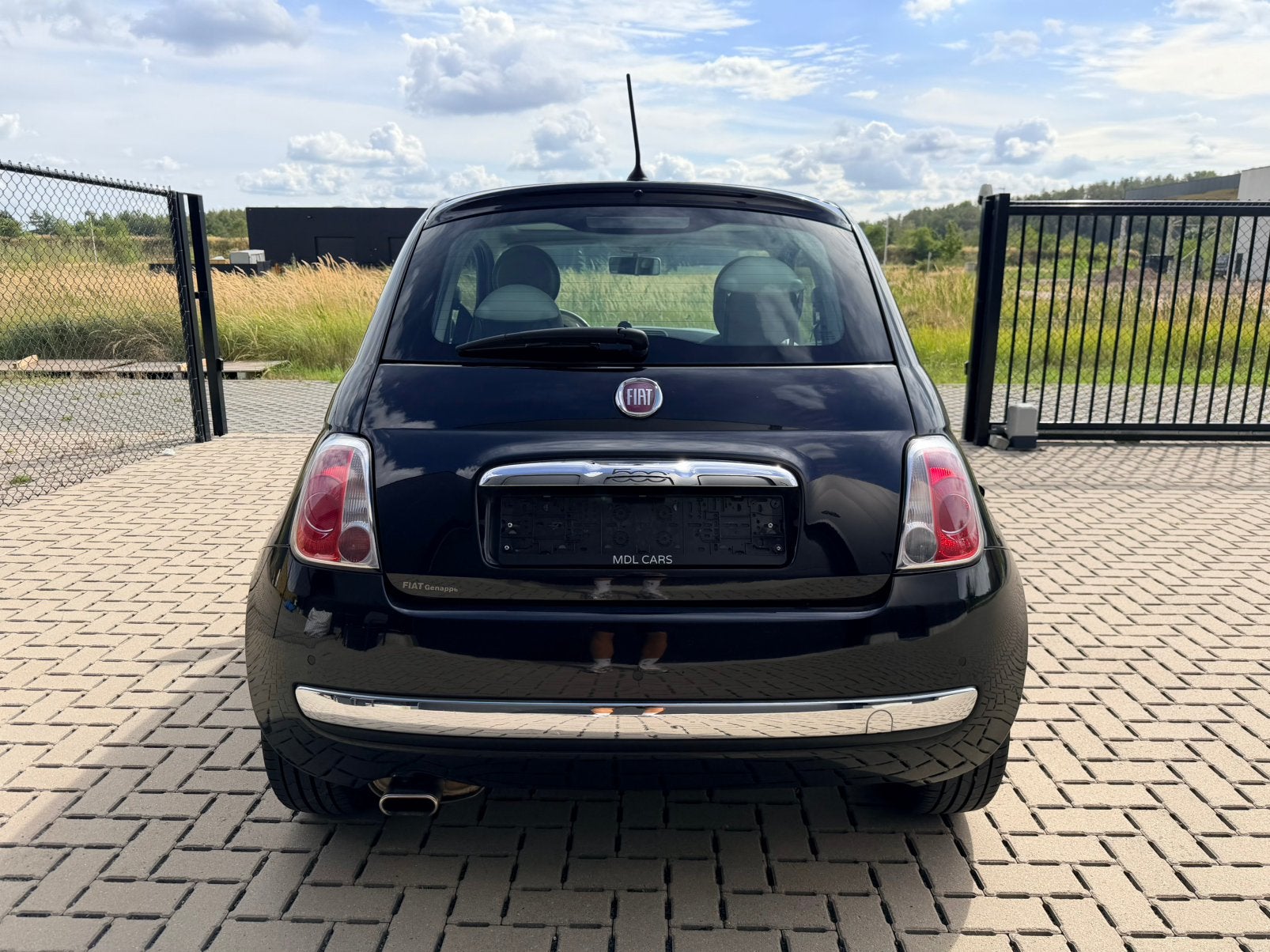 Fiat 500 Lounge 1.2 Benzine - Leder - Schuifdak, Zwart, Zwart, Leder, 3 deurs