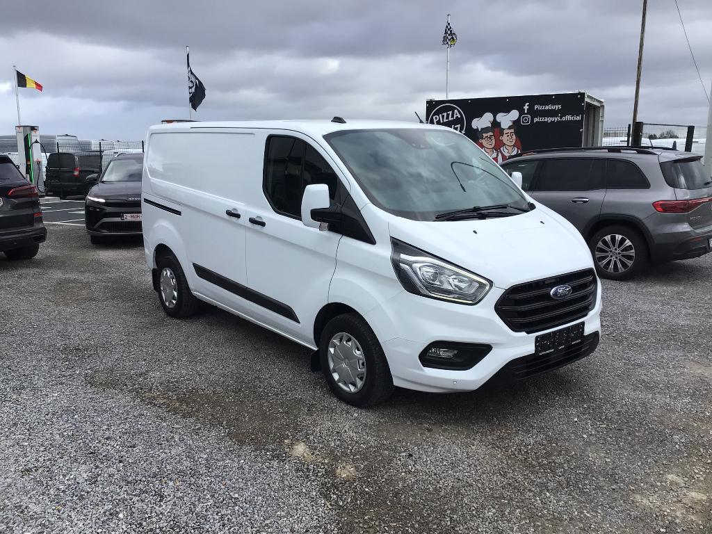 ford custom trend 130pk 2023 84000km full/option 18950e ex, Autos, Camionnettes & Utilitaires, Entreprise, Achat, ABS, Caméra de recul