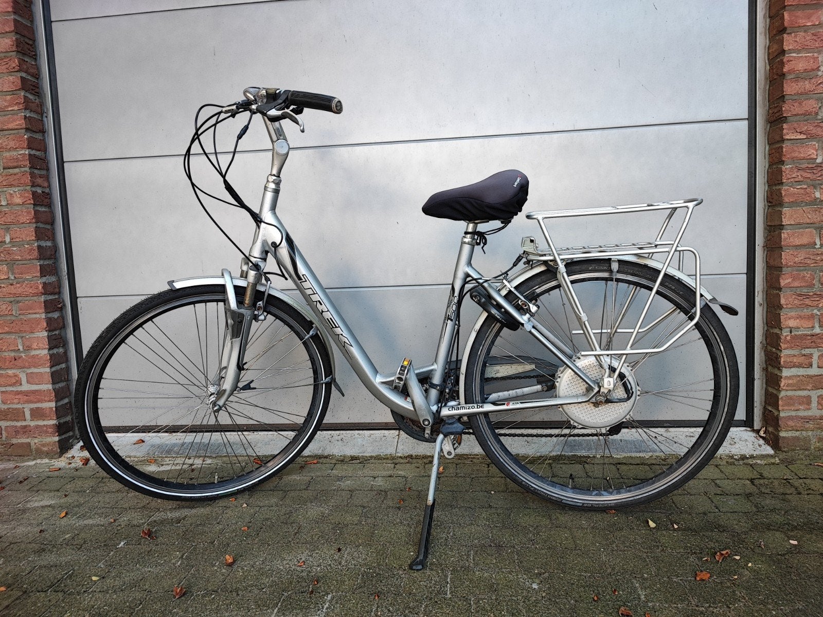 Trek T500 zonder batterij, Fietsen en Brommers, Gebruikt, Velgrem, Versnellingen, 50 tot 53 cm