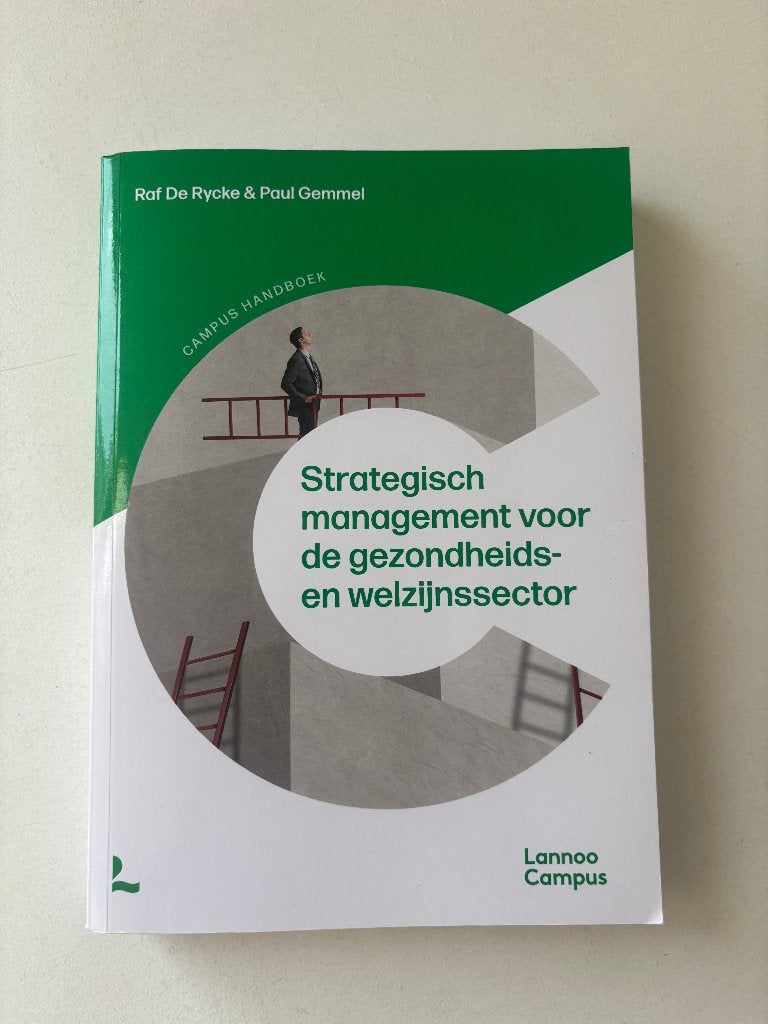 Strategisch management, Boeken, Ophalen of Verzenden, Zo goed als nieuw, Hoger Onderwijs, Raf De Rycke