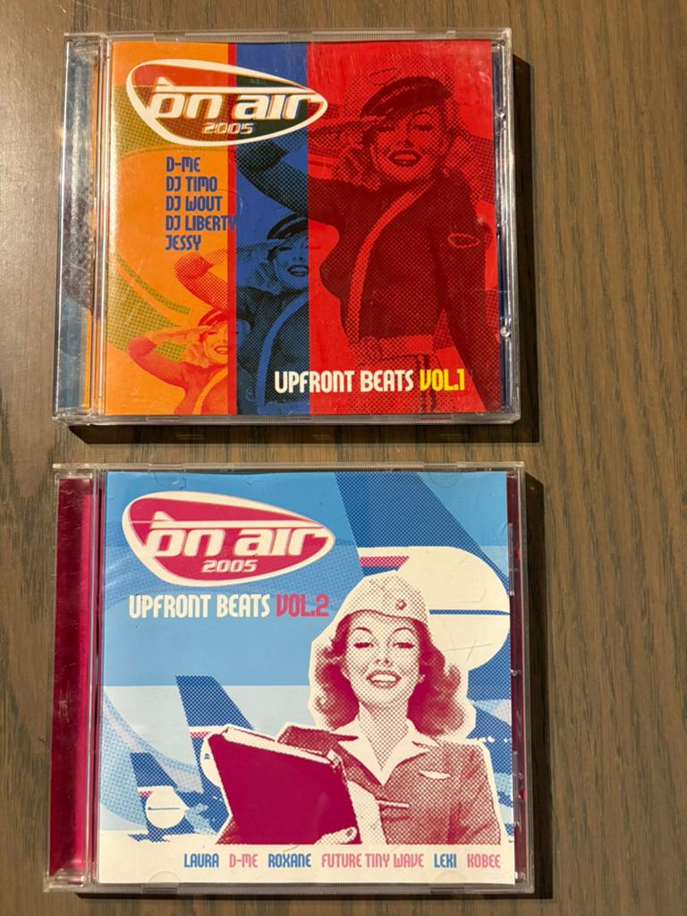 On air 2005 upfront beats vol 1 & 2 (zeldzaam), Cd's en Dvd's, Ophalen of Verzenden, Zo goed als nieuw, Dance Populair