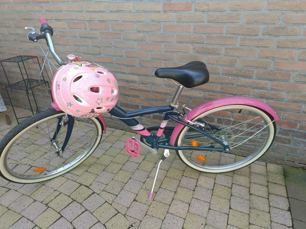 Vélo Decathlon pour filles, 8 à 12 ans, 50€, casque inclus g, Enlèvement