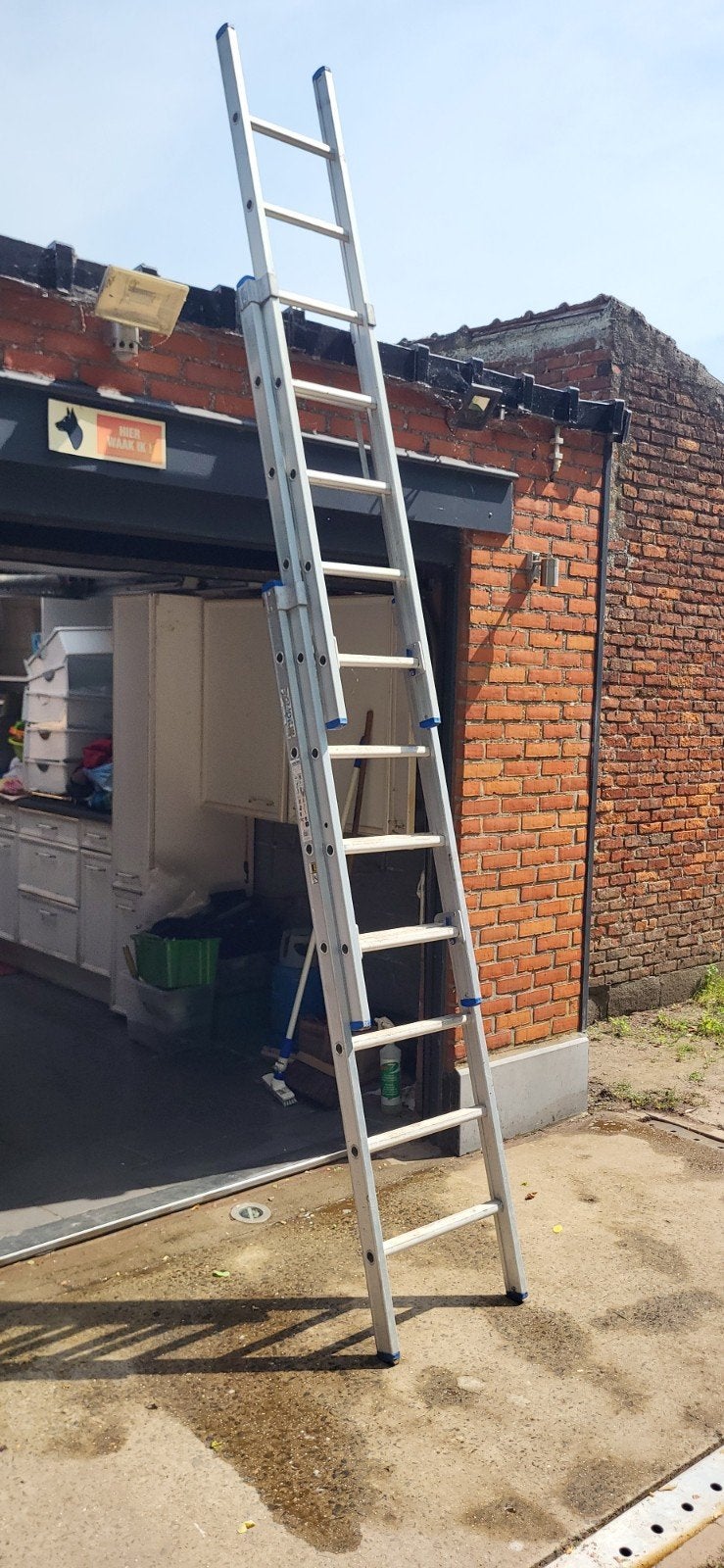 Solide 3-delige ladder, Ophalen, Ladder