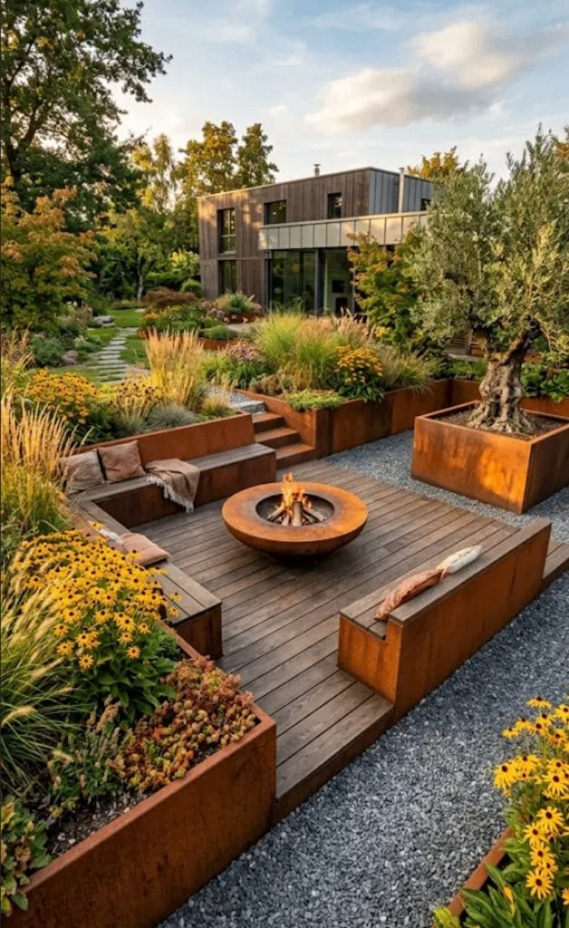 Aménagement Acier Corten & Entretien Jardins, Enlèvement