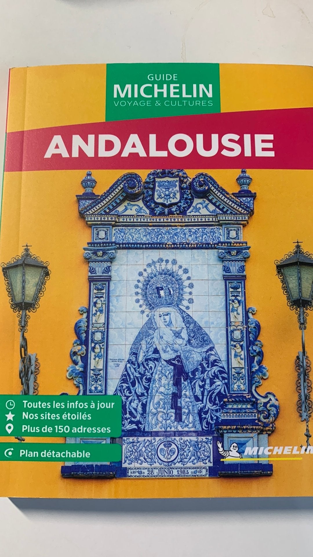 Michelingids Andalusië met kaart van Sevilla en Andalusië, Boeken, Michelin, Europa, Nieuw, Ophalen of Verzenden