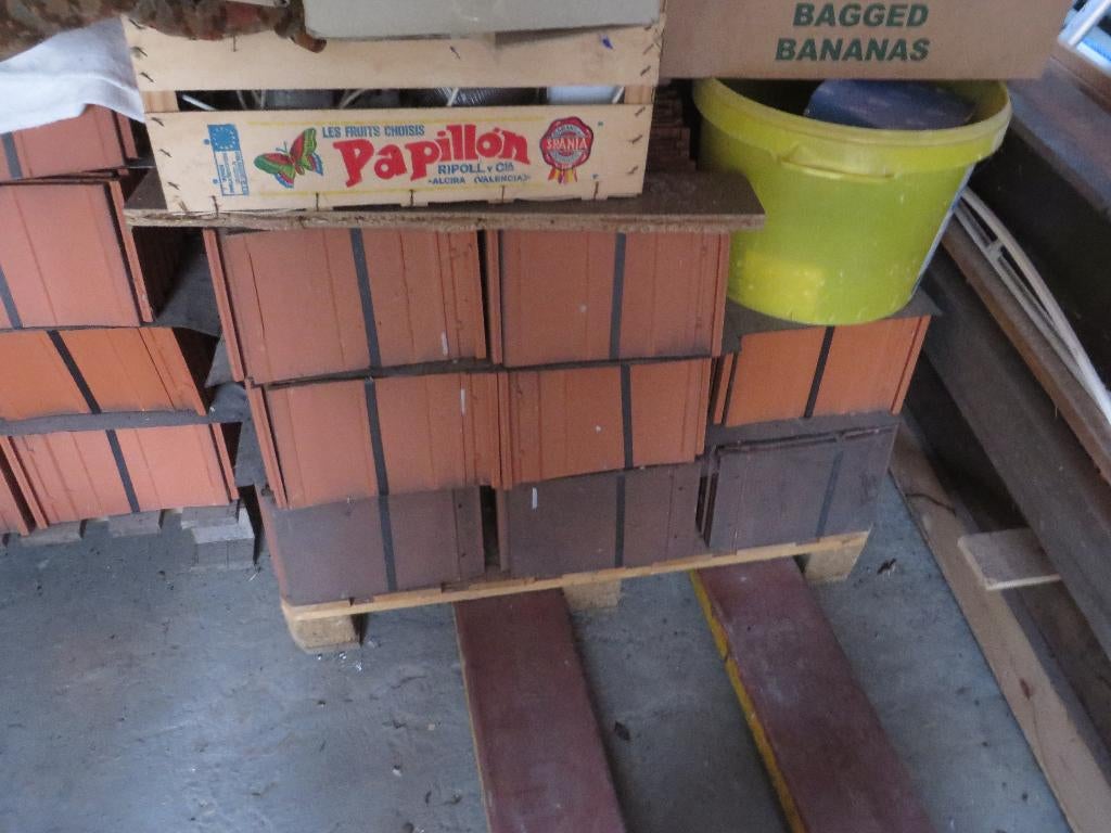 tegelpannen 301 Koramic rustiek 872, Ophalen, Zwart, Dakpannen