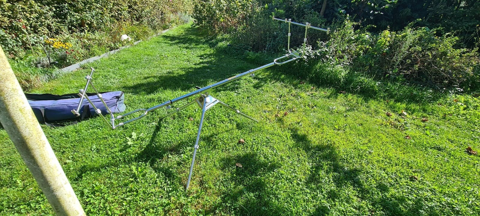 trépied pêche, Enlèvement