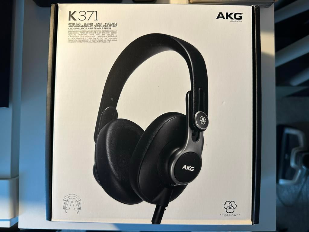 AKG K371 zgan, Ophalen of Verzenden, Zo goed als nieuw