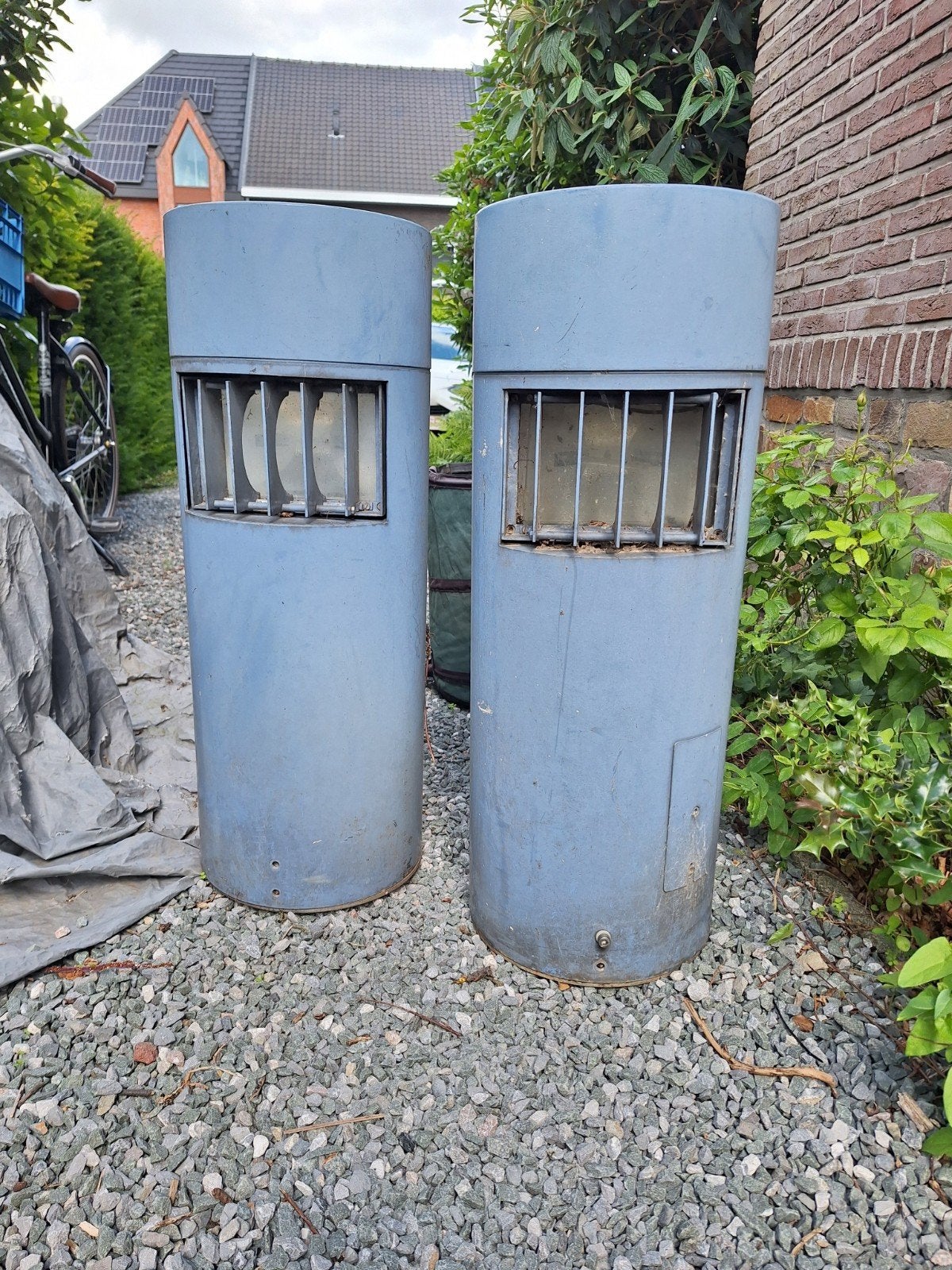 retro tuin verlichting., Ophalen