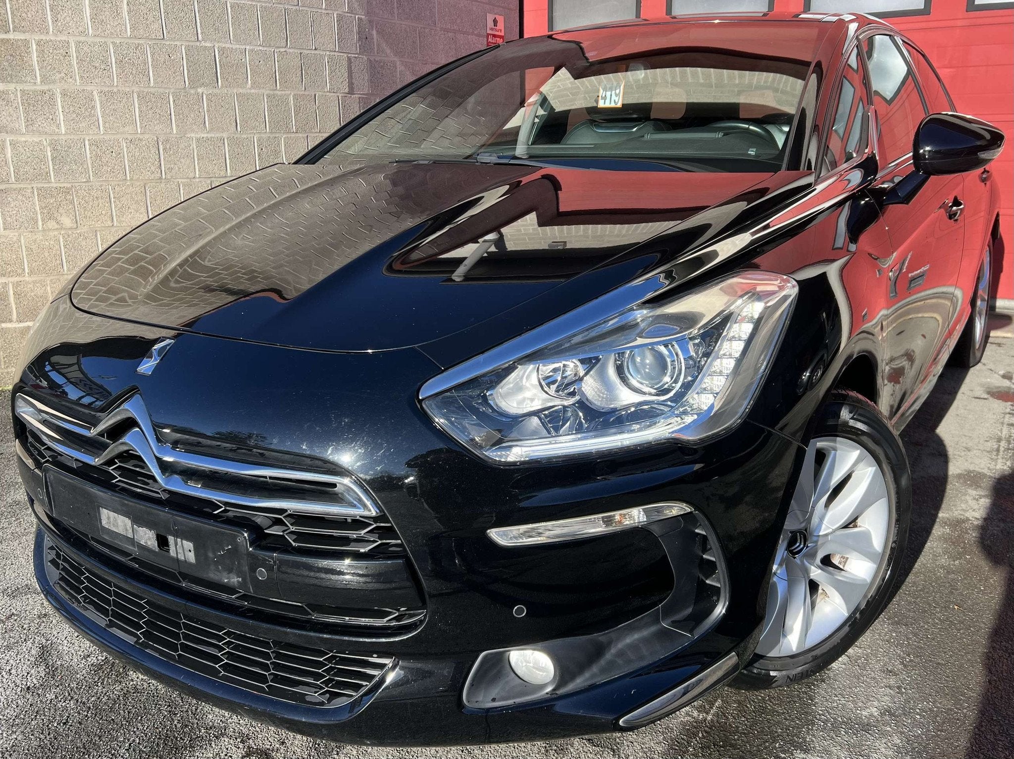 Citroën DS5 2.0 HDi Hybrid 4 Be Chic +CAR-PASS +NAVI +CUIR, Autos, Cuir, Euro 5, Achat, Entreprise