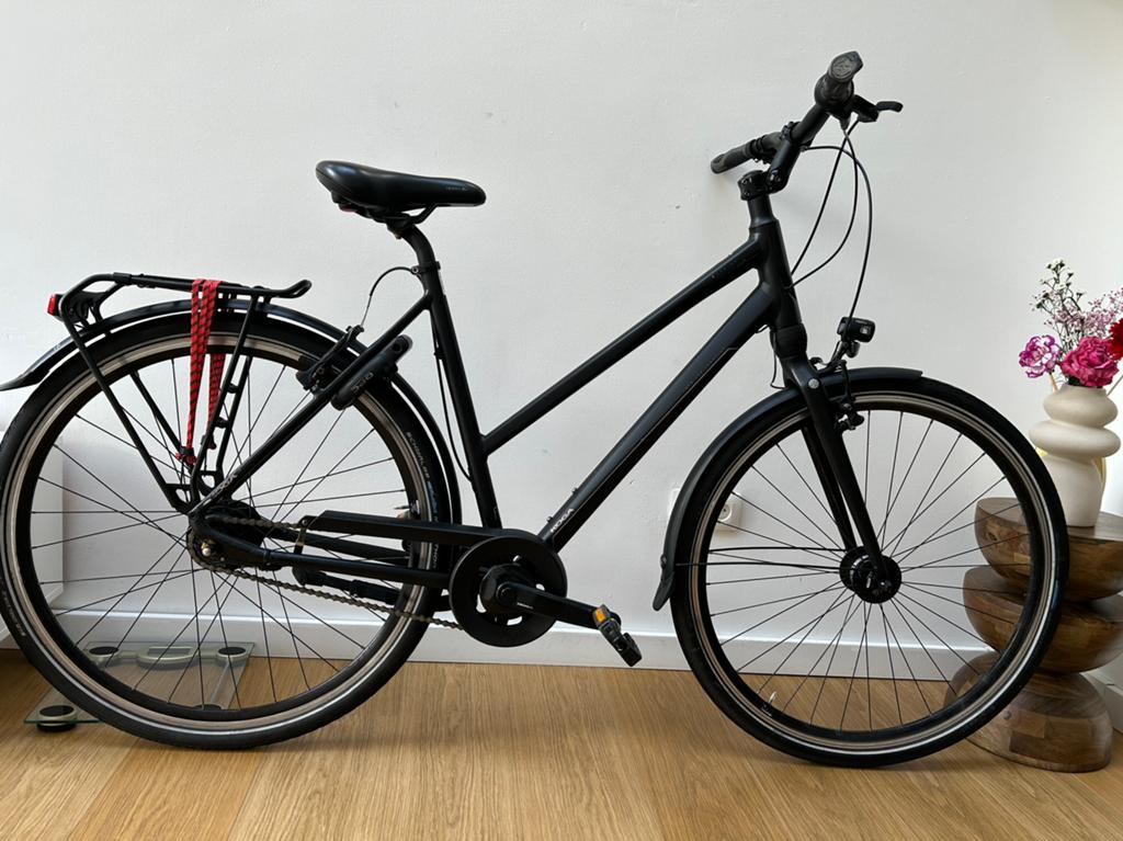 Damesfiets koga f3, Fietsen en Brommers, Ophalen, Zo goed als nieuw, Versnellingen