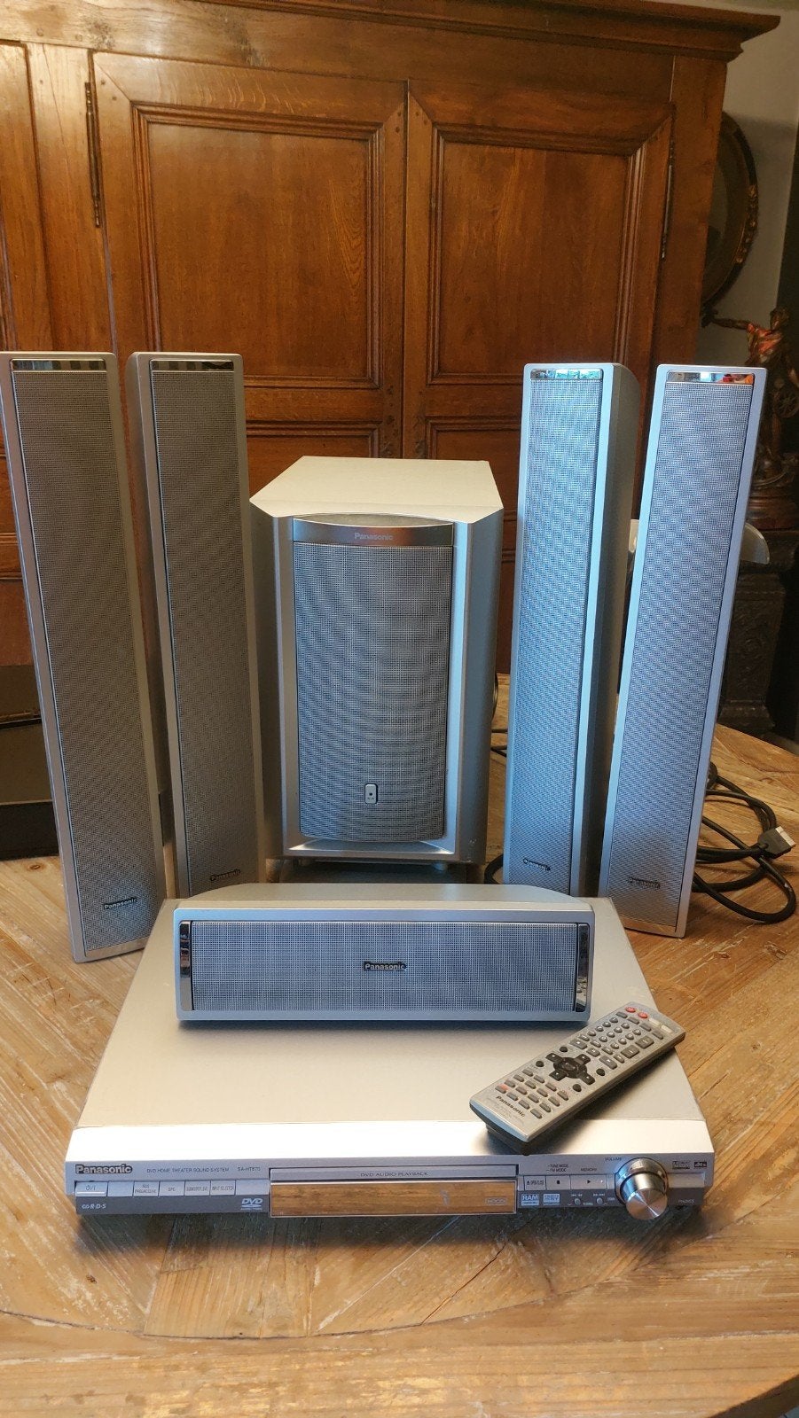 Home cinéma Panasonic, TV, Hi-fi & Vidéo, Panasonic, Enlèvement, Utilisé, 70 watts ou plus
