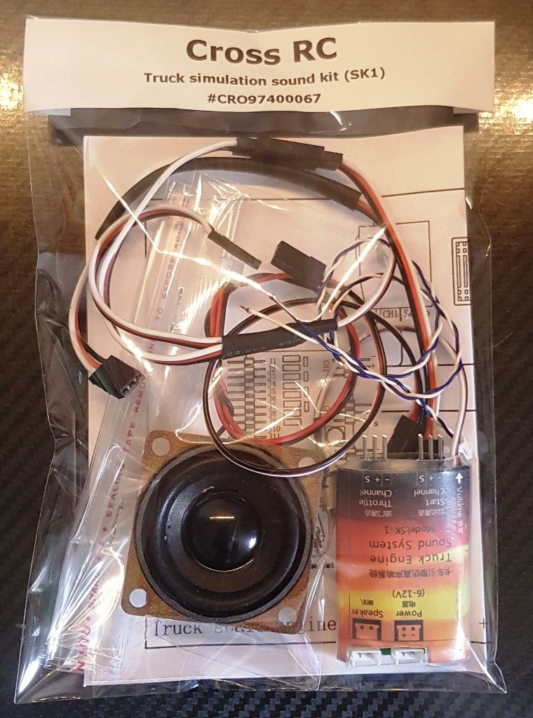 Cross RC Truck simulation sound kit (SK1) #CRO97400067, Verzenden, Zo goed als nieuw, Elektro, Onderdeel