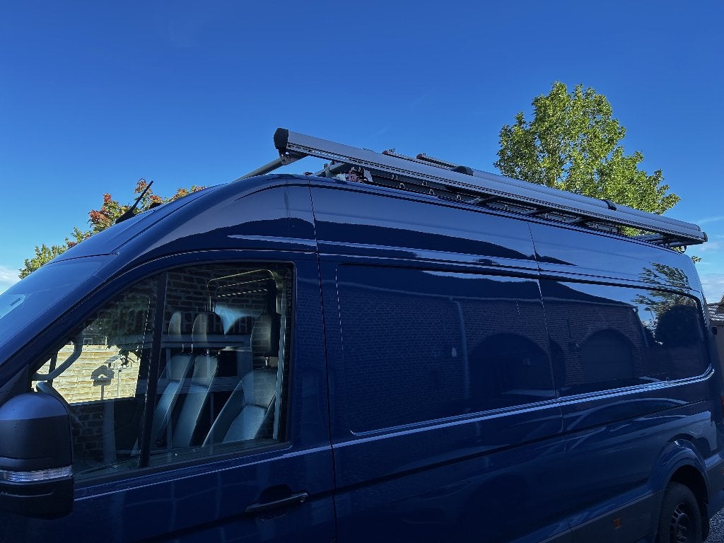 Vw crafter te koop, Auto's, Blauw, Diesel, Grijs, Particulier