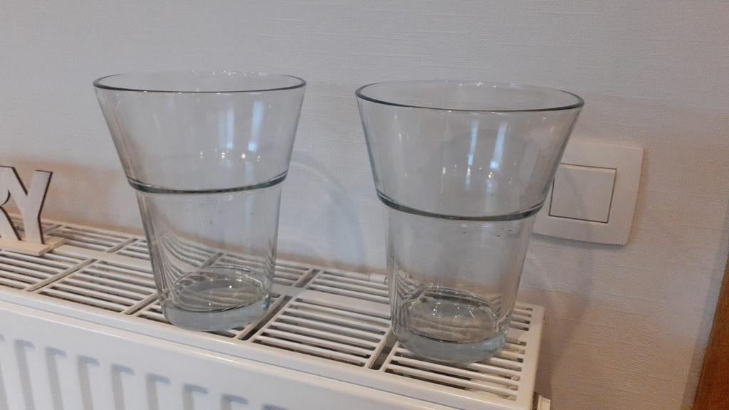 2 vases ikea 1 euro, Maison & Meubles, Enlèvement