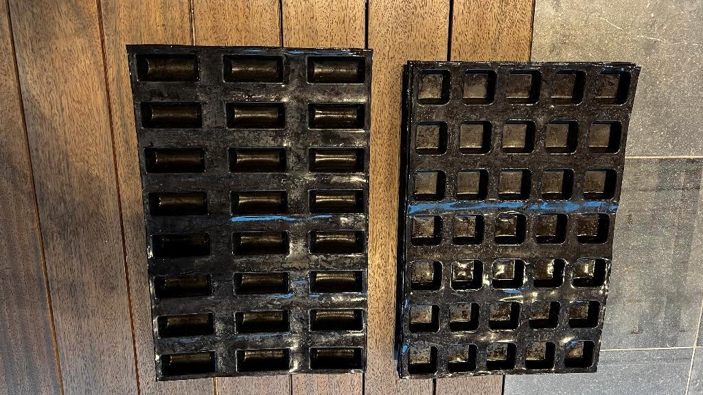 Flexipan Siliconen anti-kleef bakvorm Kaas- & garnaalkroket, Ophalen