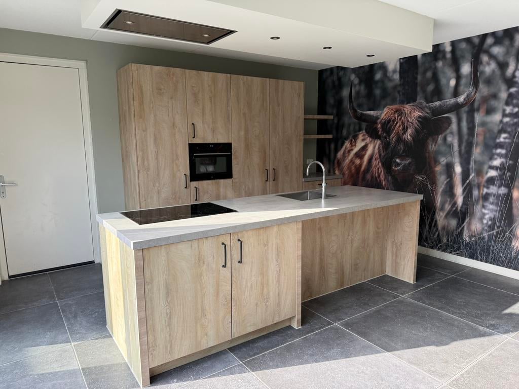 Prachtig Compleet Kookeiland + Apparatuur + GEDEMONTEERD, Huis en Inrichting, Ophalen of Verzenden, Overige kleuren, Overige typen