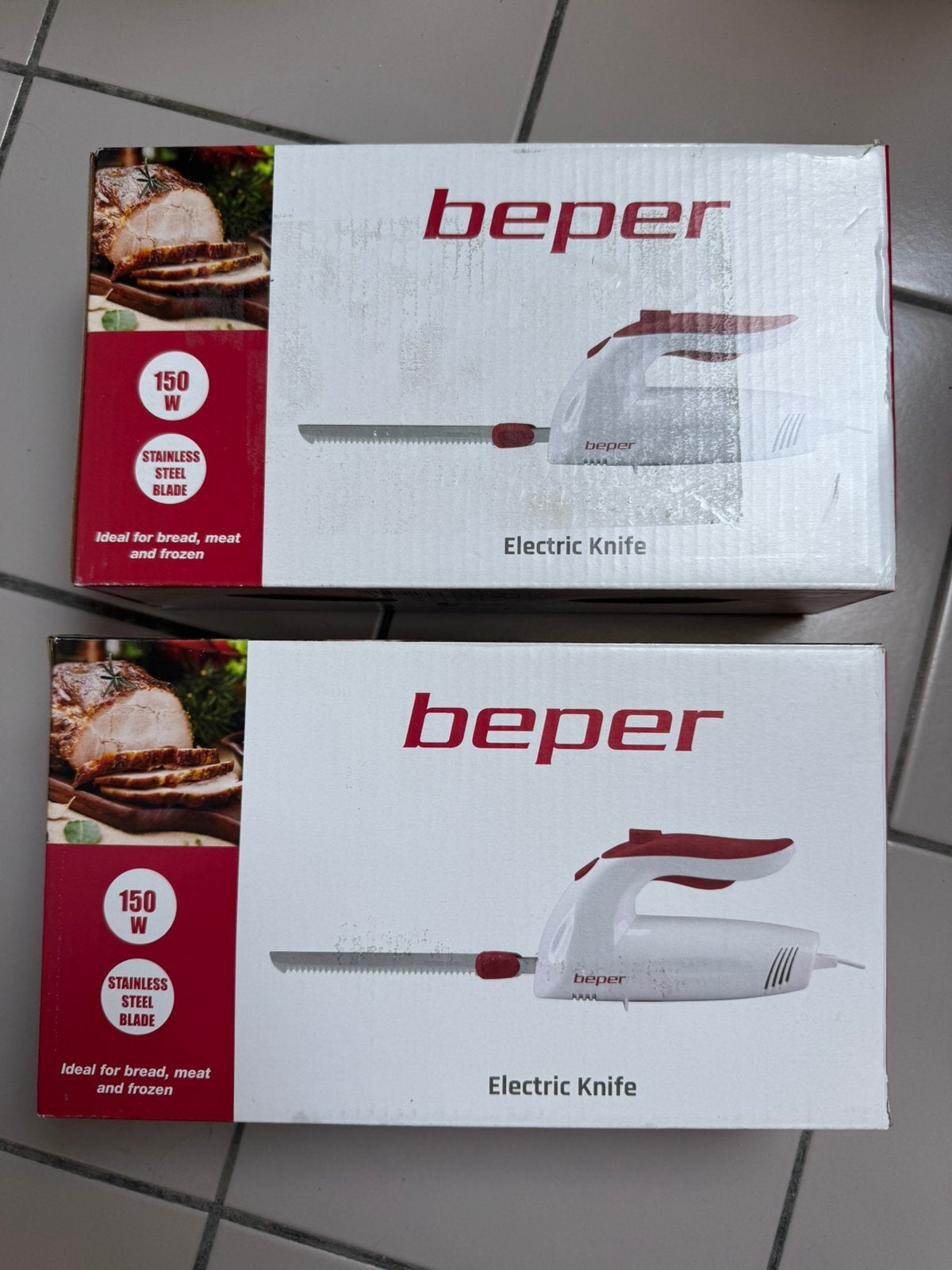 2 nieuwe elektrische messen, Ophalen of Verzenden, Zo goed als nieuw