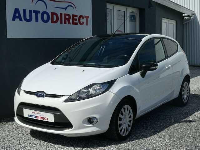 Ford Fiesta 1.4i AUTOMAAT Airco **GARANTIE 1 JAAR**, Automaat, Euro 5, Zwart, 95 pk