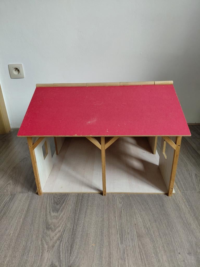 Houten garage / boerderij stal, Kinderen en Baby's, Ophalen, Gebruikt, Overige typen