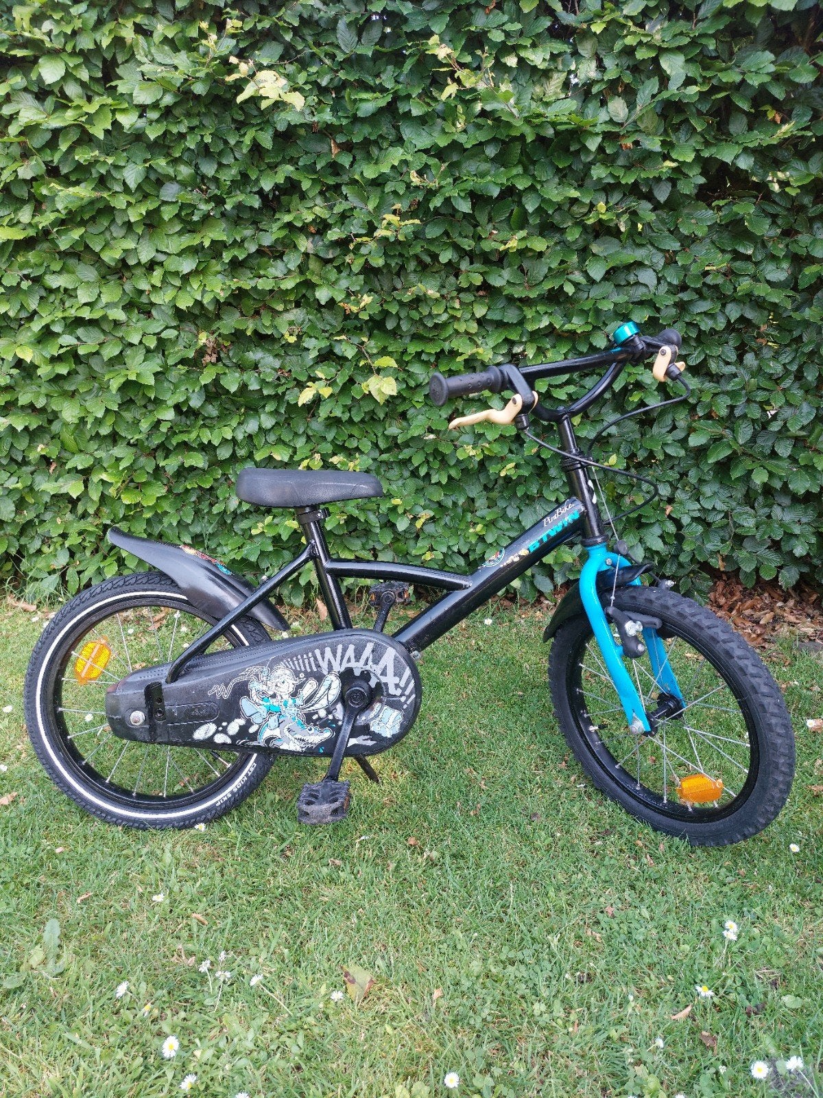 Vélo B-Twin pour garçon 4-6 ans, 16 pouces, Enlèvement