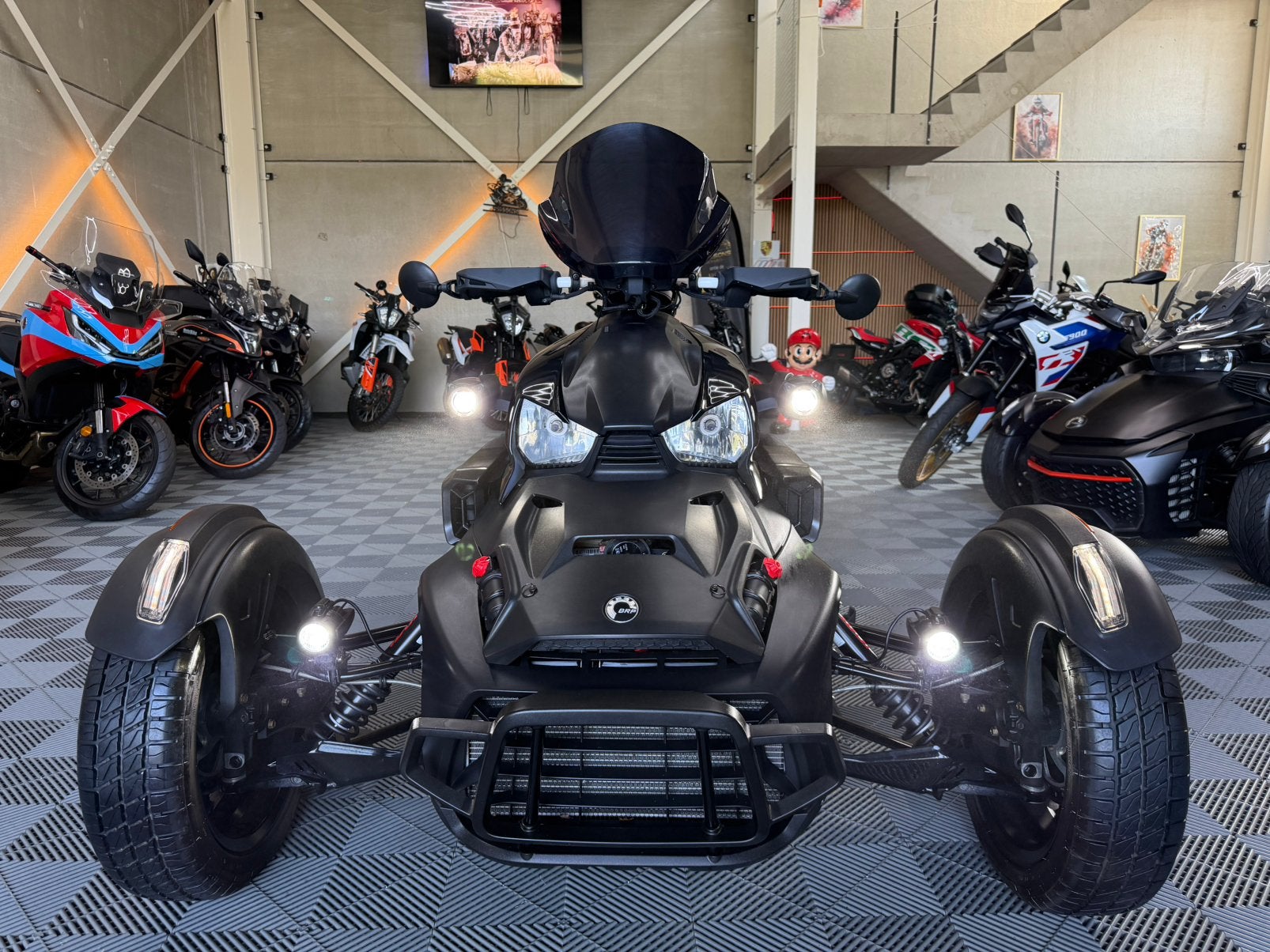 CAN AM RYKER 900 RALLY * GARANTIE * 2023 * 4.300 km * CT ok, Meer dan 35 kW, 900 cc, 3 cilinders