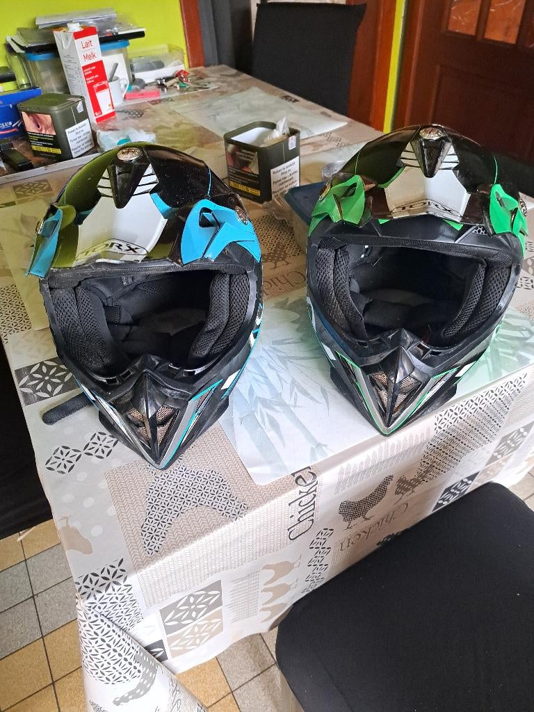 Casque moto cross enfant, Enlèvement, Utilisé